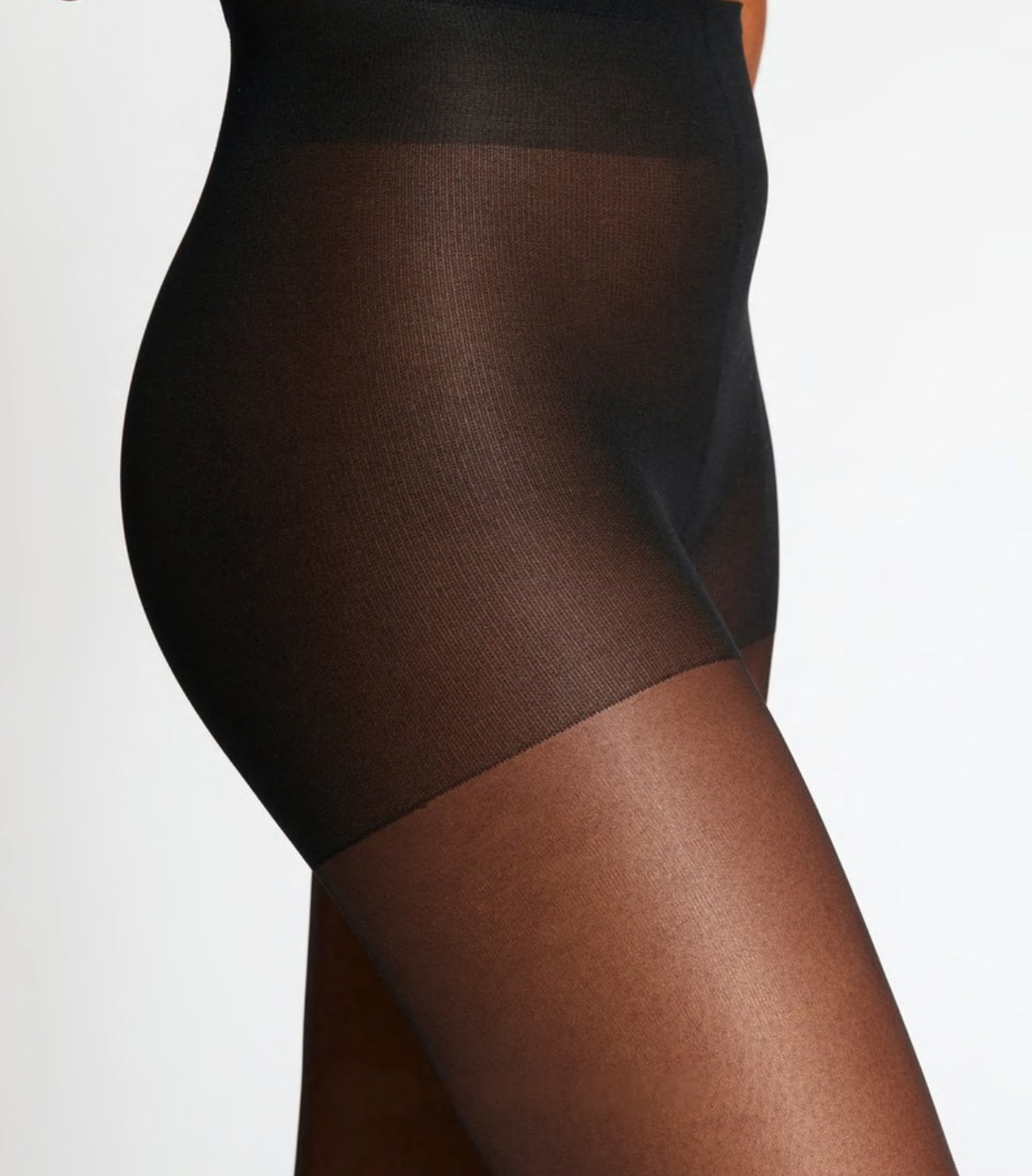 20 Denier Barley Black Tights